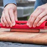 SLOTDOG® Hot Dog Slicing Tool.
