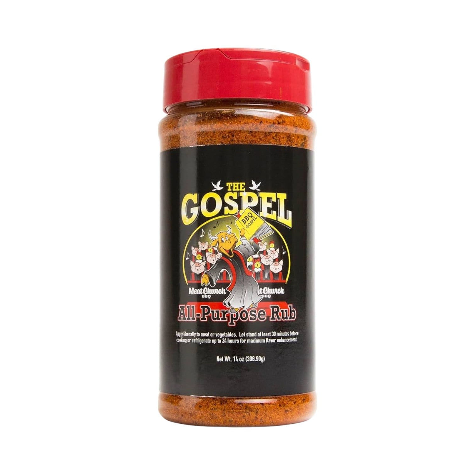 The Gospel Meat Church All Purpose BBQ Rub.