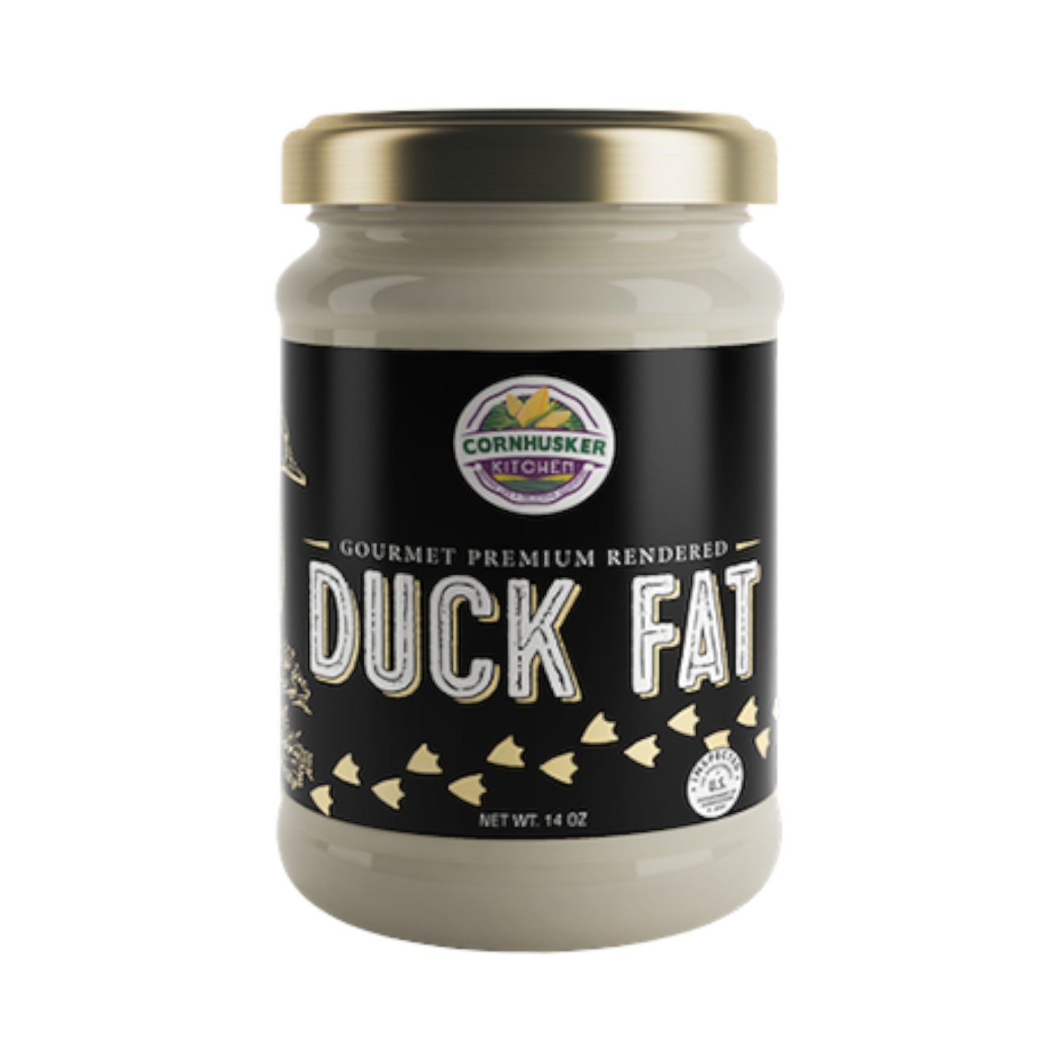 Gourmet Premium Rendered Duck Fat (14 oz.).