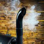 Black Pellet Grill Smoke Stack Trucker Series Fits GMG / Yoder Smokers.