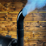 Black Pellet Grill Smoke Stack Trucker Series Fits GMG / Yoder Smokers.