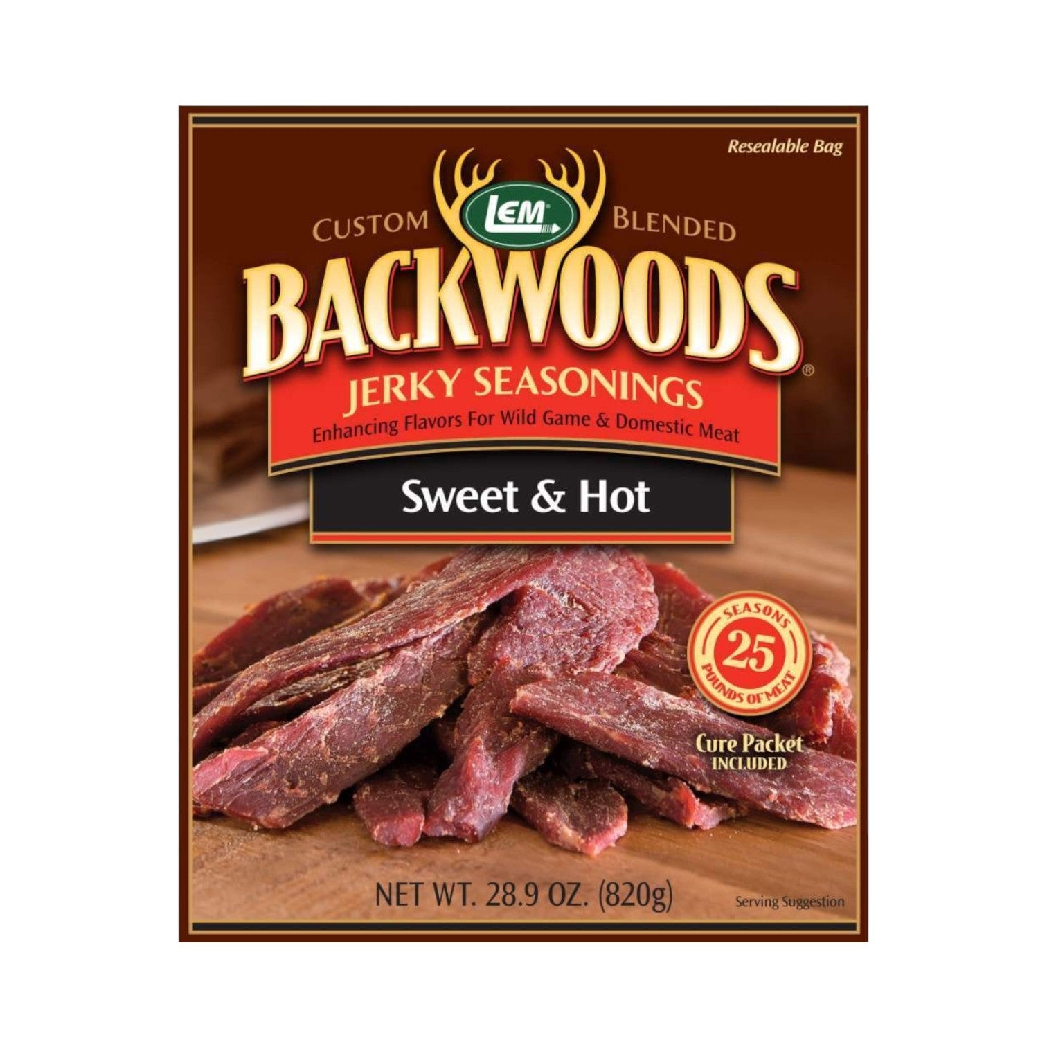 Backwoods Sweet and Hot Jerky.