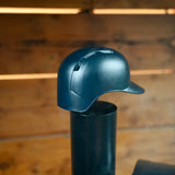 Baseball Batting Helmet BBQ Chimney Cap - Black.