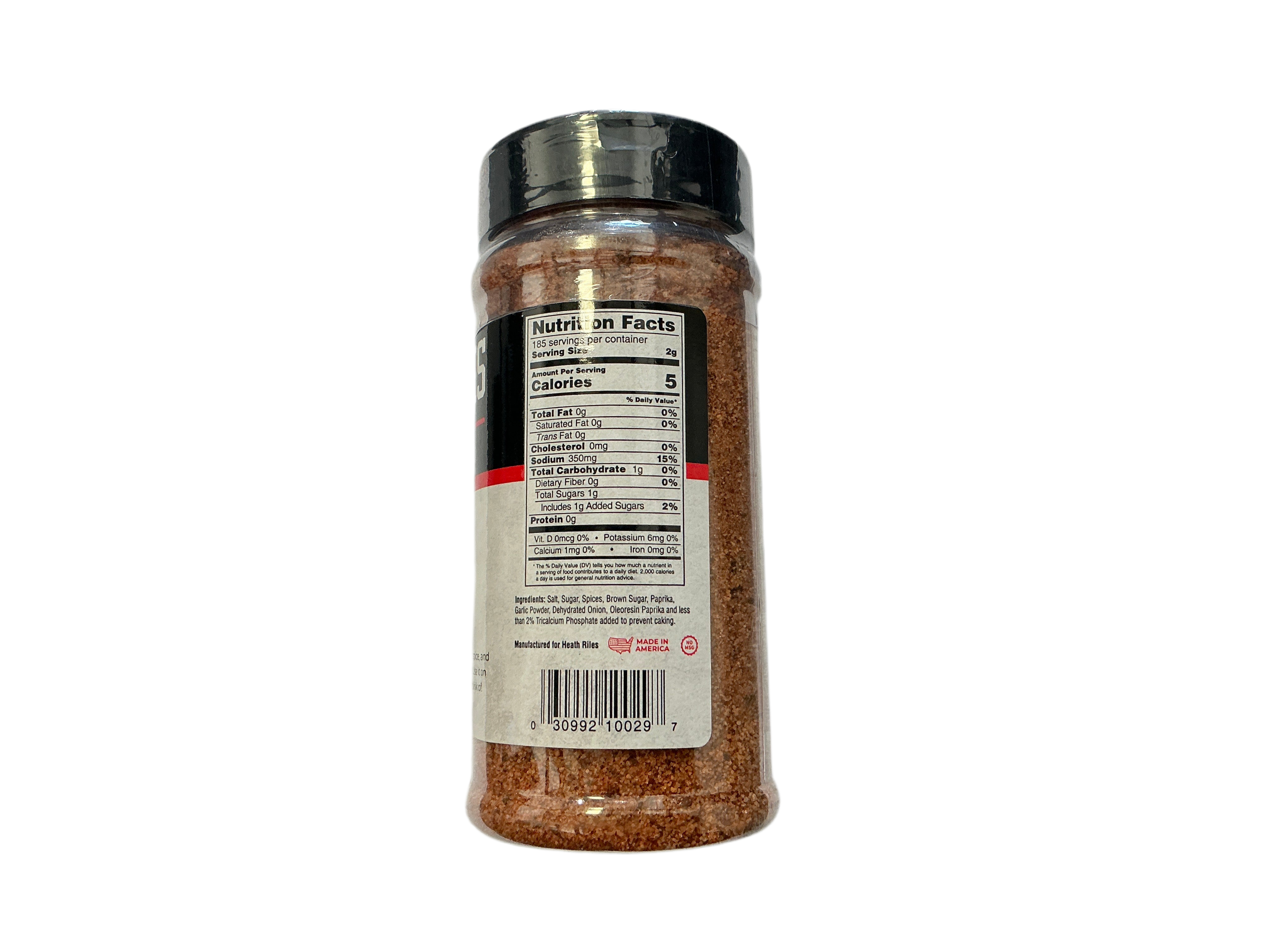 Hot BBQ Rub Heath Riles.