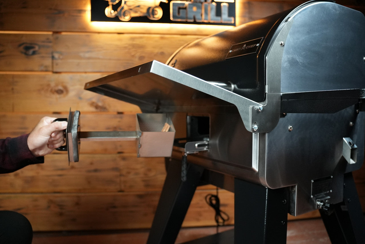 Folding Front Shelf for Camp Chef Woodwind 24 / Pro 24 / CL 24.