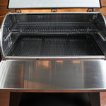 Tactical Stainless Folding Front Shelf for Camp Chef Woodwind 36 / Pro 36 / CL 36.