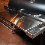 Tactical Stainless Folding Front Shelf for Recteq Backyard Beast 1000 & 1200, Flagship XL 1400, DualFire 1200.