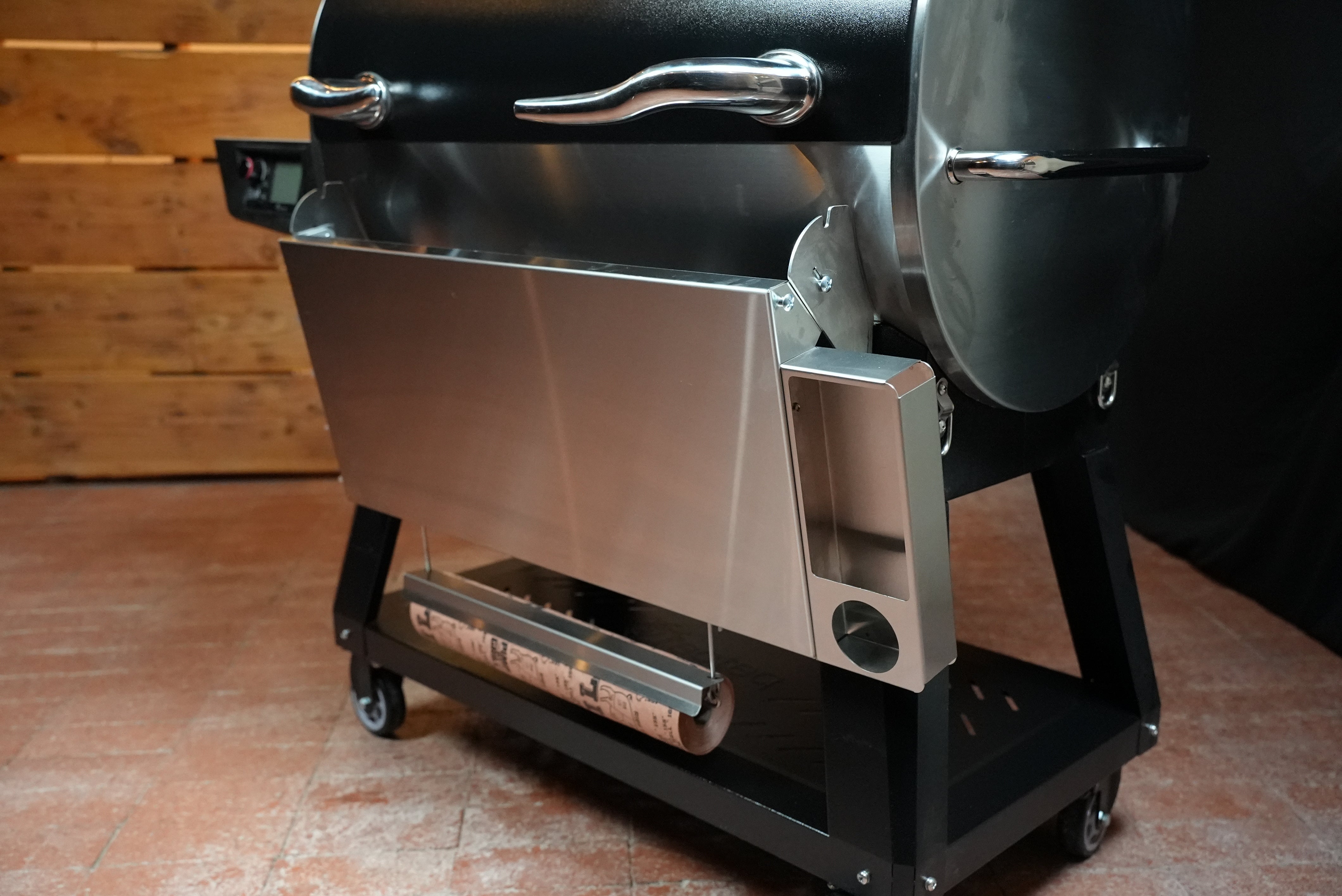 Tactical Stainless Folding Front Shelf for RecTeq Flagship 1100.