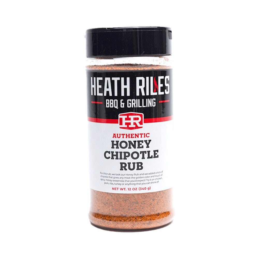 Heath Riles Honey Chipotle Rub Shaker, 16 oz..