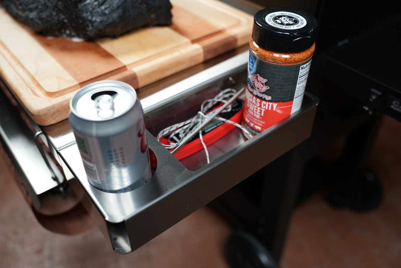 Tactical Stainless Folding Front Shelf for GMG Ledge 2.0.