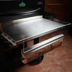 Tactical Stainless Folding Front Shelf for GMG Ledge 2.0.