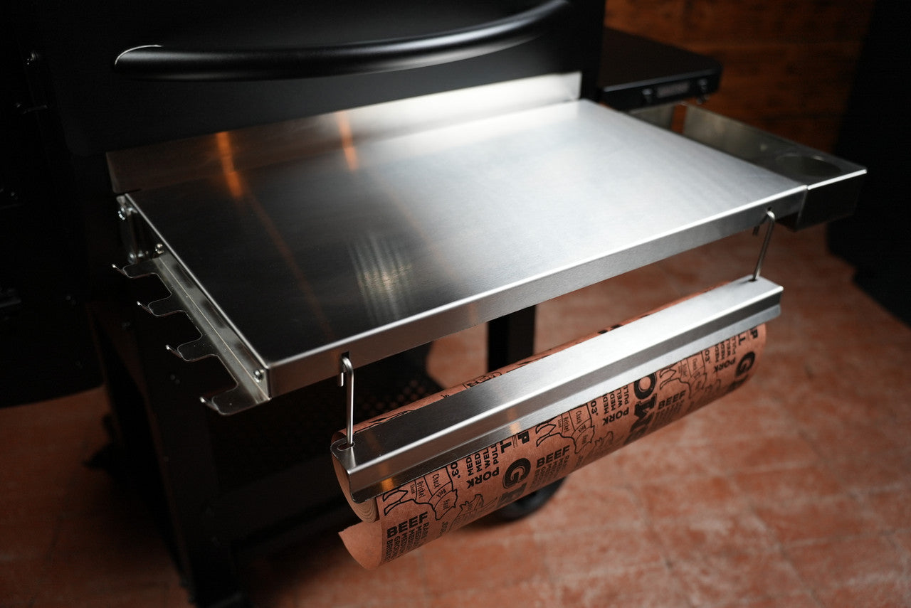 Tactical Stainless Folding Front Shelf for GMG Ledge 2.0.