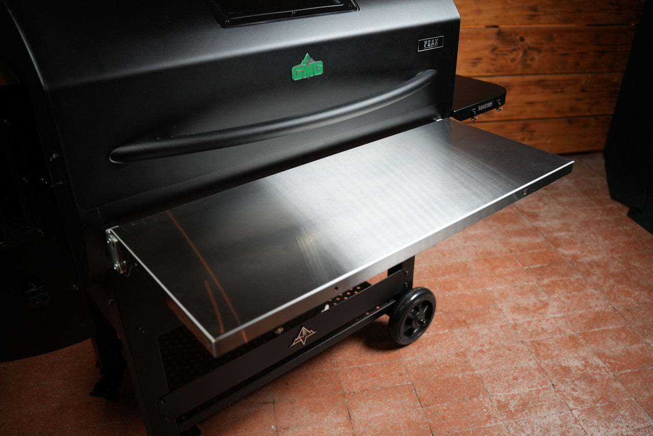 Tactical Stainless Folding Front Shelf for GMG Peak 2.0.
