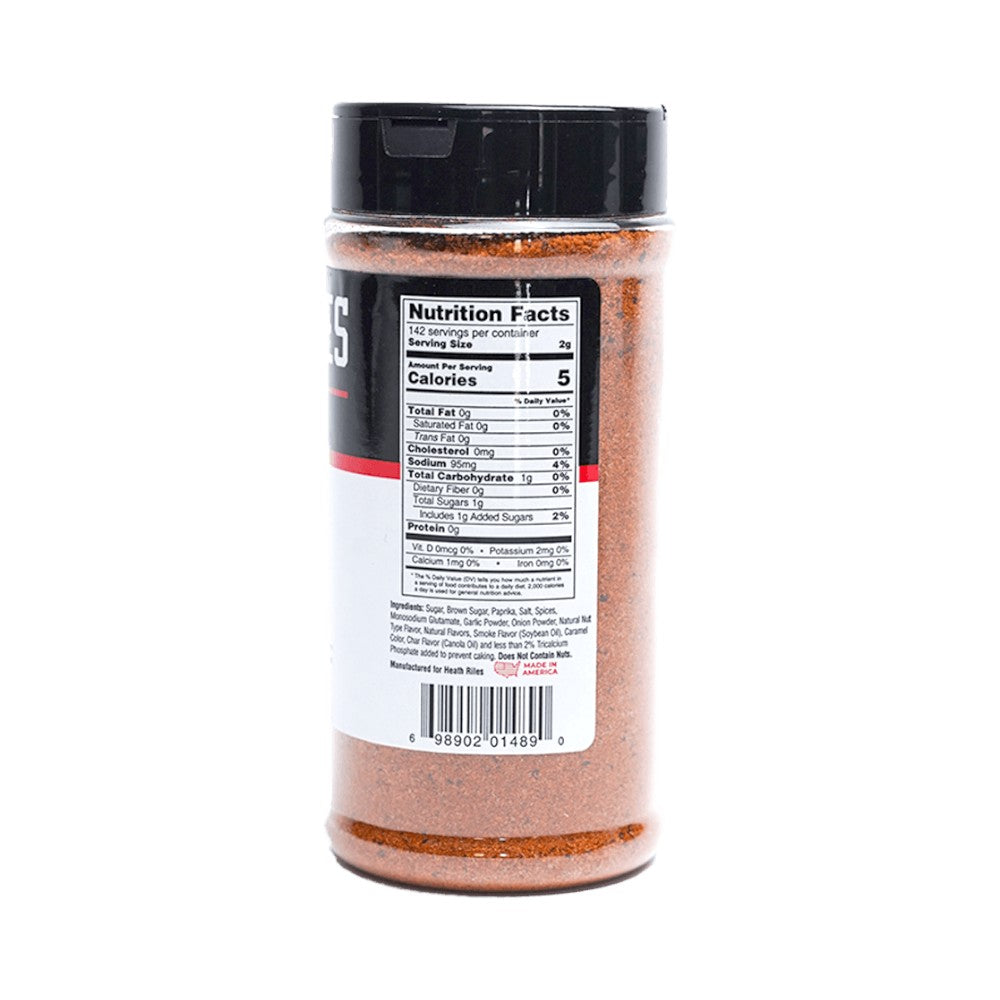 Heath Riles Pecan Rub Shaker, 16 oz..