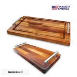 BBQ Boards®, Traeger Pro 22 Pair, Front & Pellet Bin Boards (Sold As A Pair)