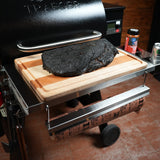 Tactical Stainless Folding Front Shelf for Traeger Pro 22 / Pro 575 / Redland / Ironwood 650.