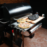 Tactical Stainless Folding Front Shelf for Traeger Pro 780 / Ironwood 885