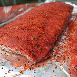 Hardcore Carnivore: Red shaker jar.