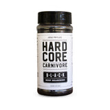 Hardcore Carnivore: Black shaker jar.
