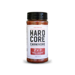 Hardcore Carnivore: Red shaker jar.