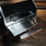 Tactical Stainless Folding Front Shelf for RecTeq RT-590