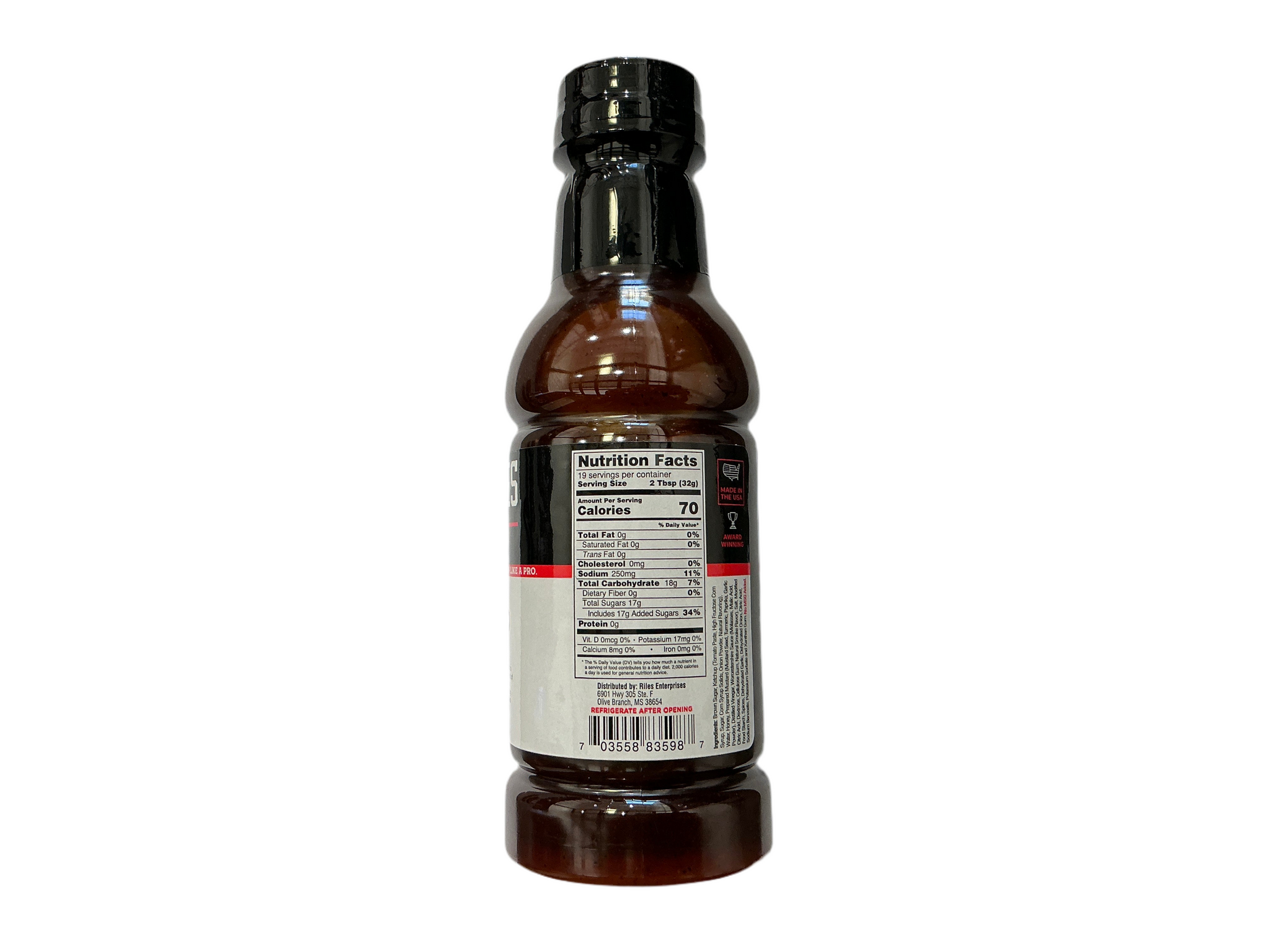 Heath Riles BBQ - Sweet BBQ Sauce.