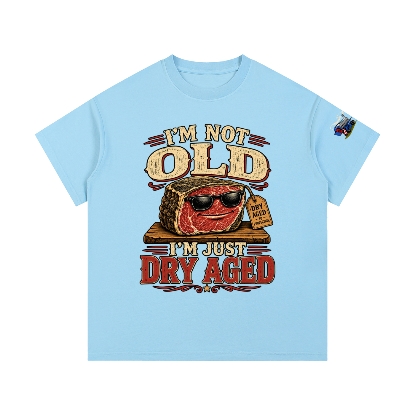 Aged - Vintage Wash Cotton T-Shirt