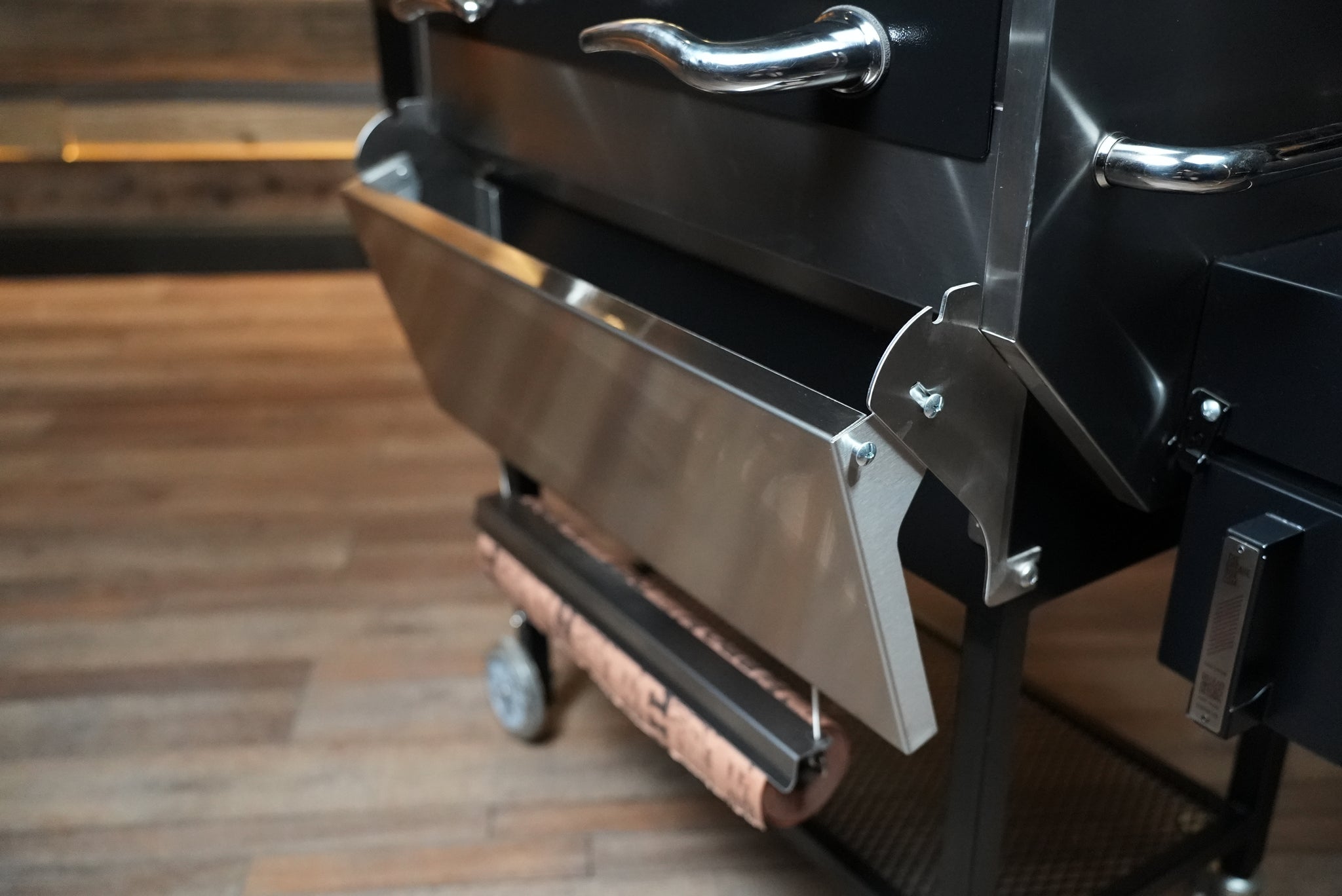 Tactical Stainless Folding Front Shelf for RecTeq RT-590