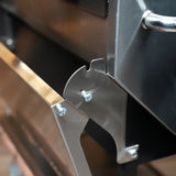 Tactical Stainless Folding Front Shelf for RecTeq RT-590