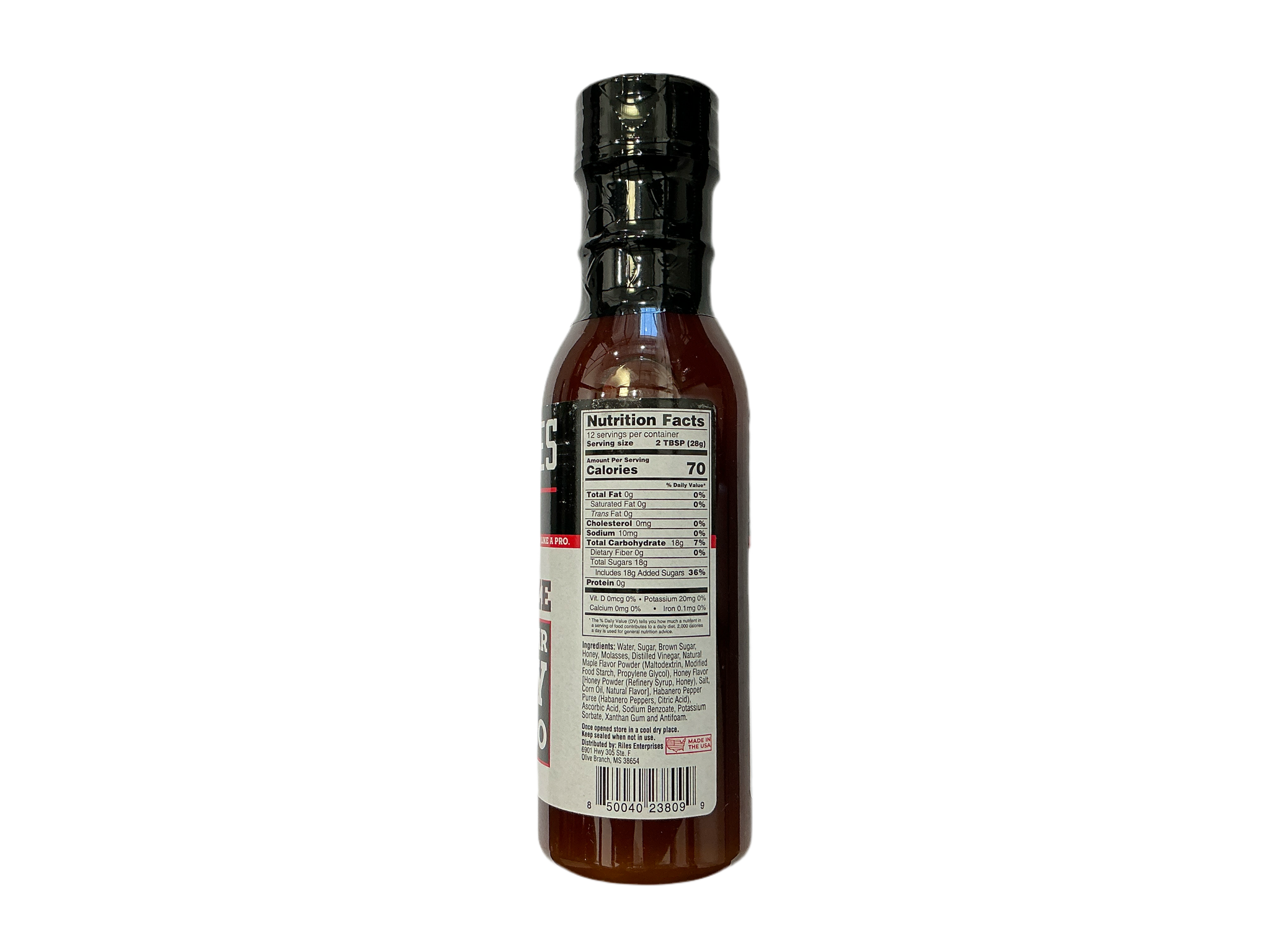Heath Riles BBQ - Brown Sugar Honey Habanero - BBQ Glaze.