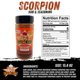 Scorpion Rub and Seasoning - Blazing Star