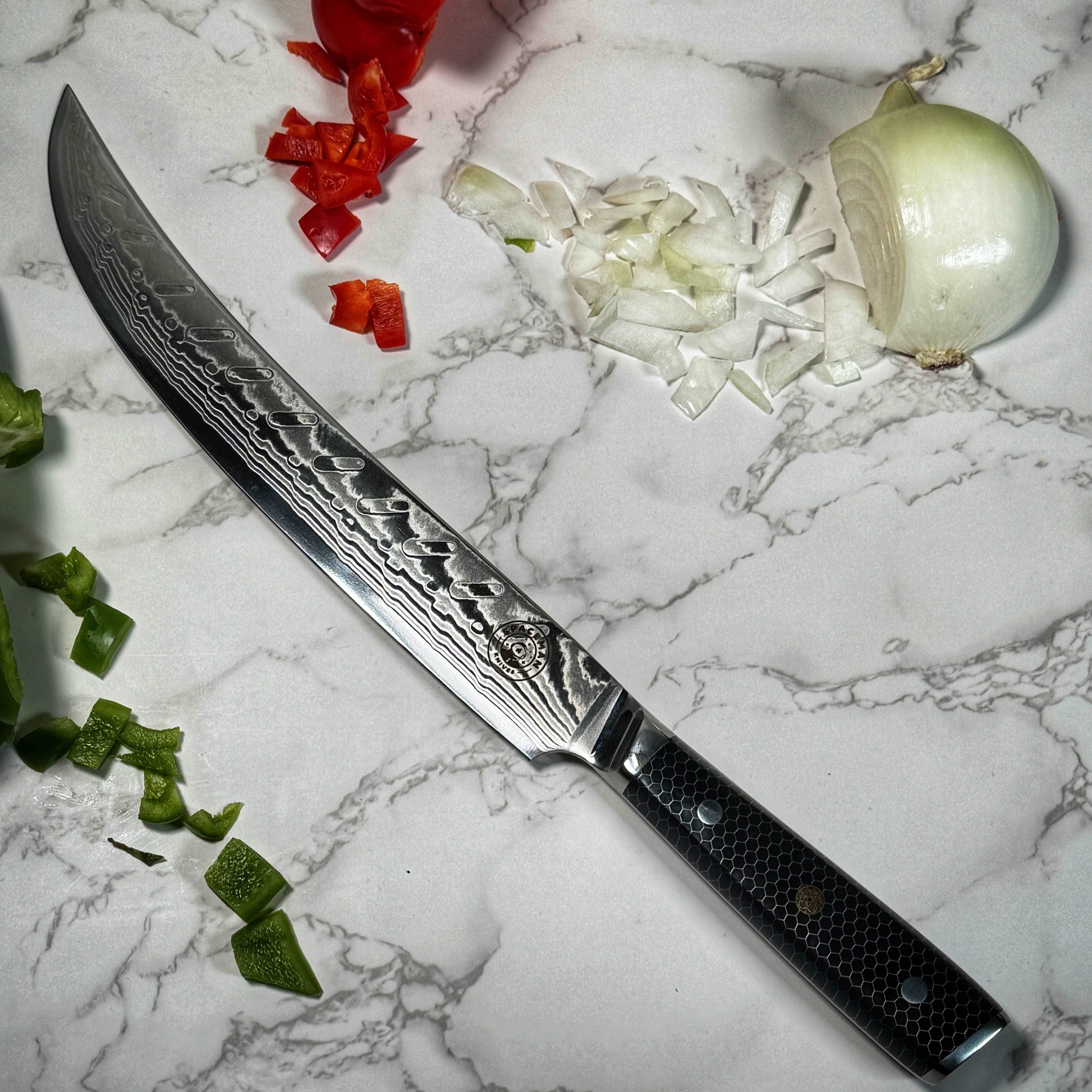 Butcher's Scimitar Knife