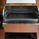 Tactical Stainless Folding Front Shelf for Camp Chef Woodwind 36 / Pro 36 / CL 36