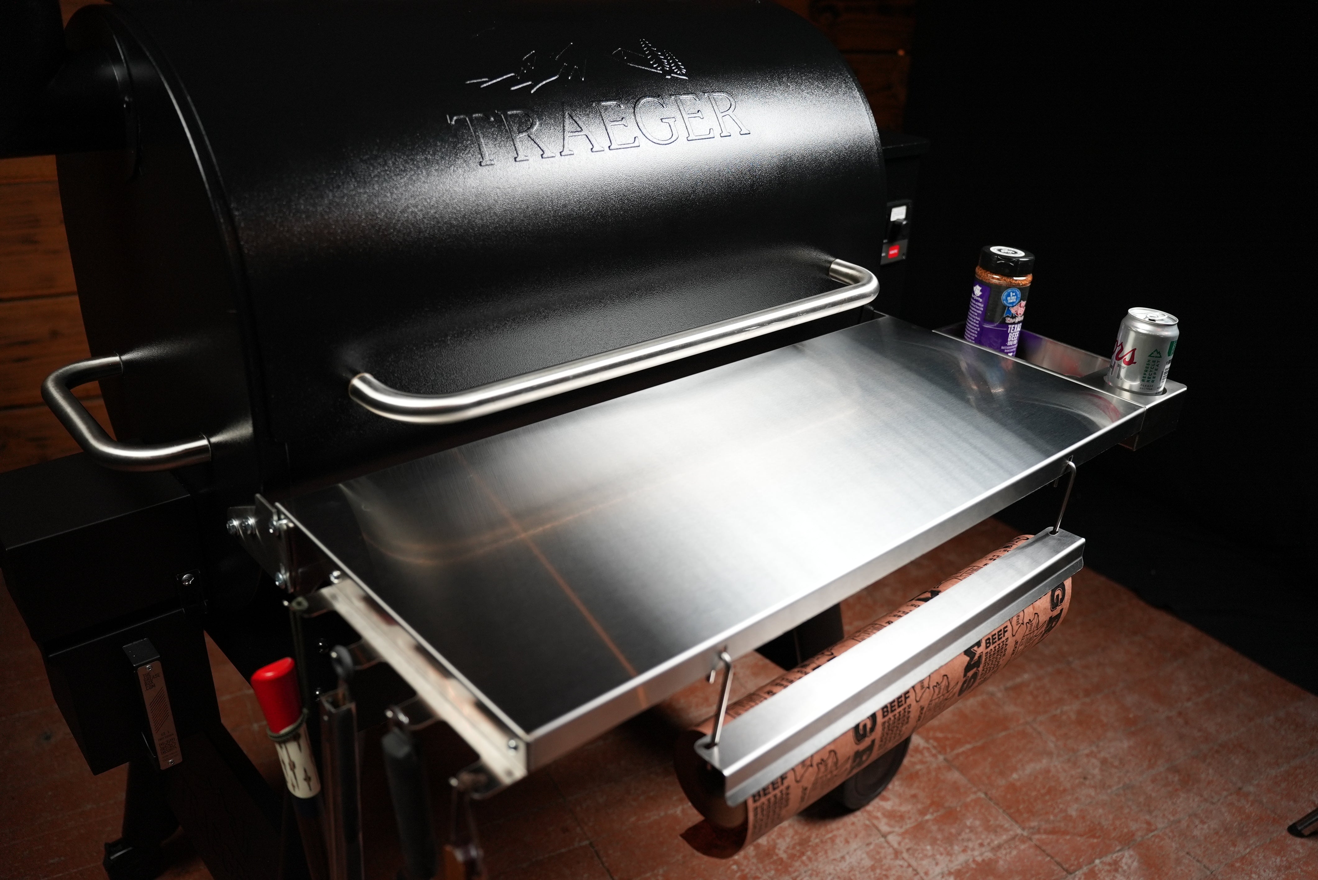 Griglia anteriore pieghevole per Traeger Pro 22, Pro 575 e Griglia anteriore pieghevole per Traeger Pro 22, Pro 575 e