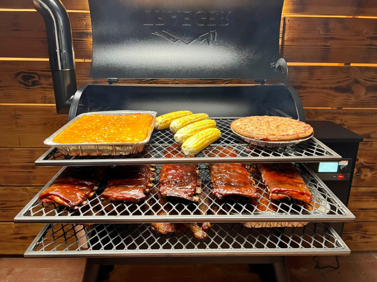 Double Rack Grill Traeger Pro 780 / Ridgeline XL - Rack System (3 Racks) – Pimp My Grill