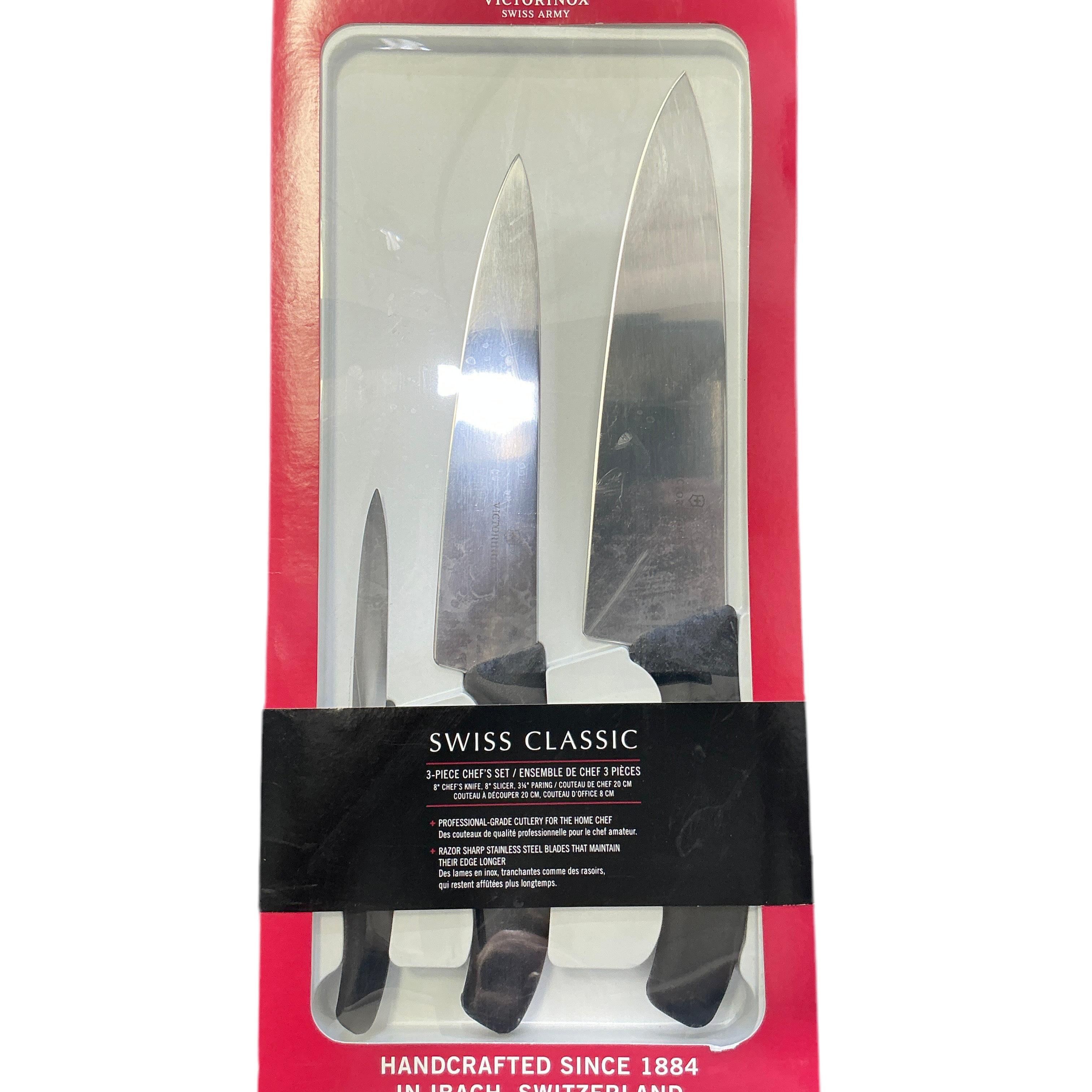 Swiss Classic - 3 Piece Chef’s Set.