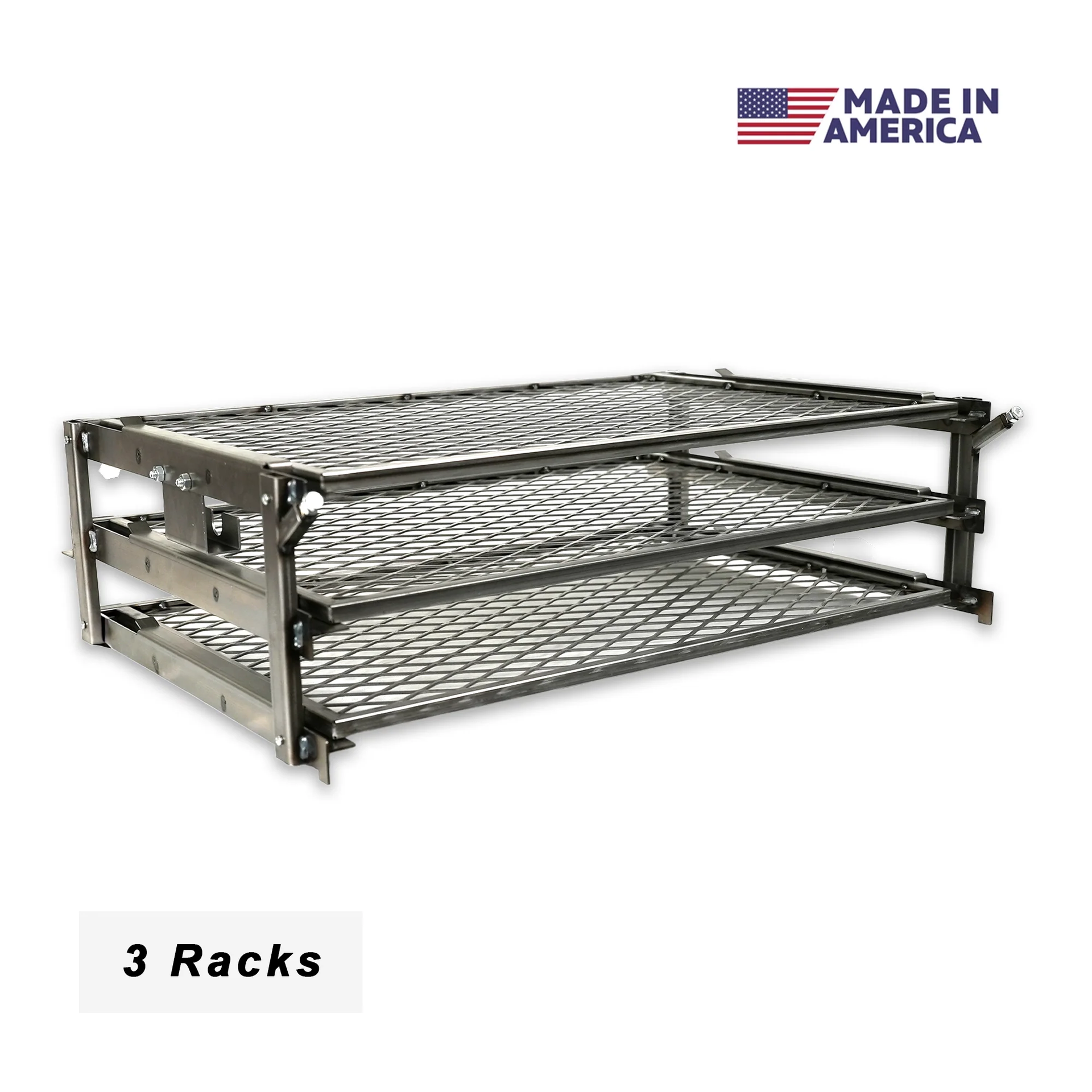 Ledge / Daniel Boone GMG, PMG Gen2 Rack System 3 Racks – Pimp My Grill
