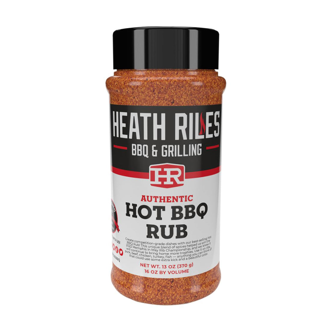 Hot BBQ Rub Heath Riles