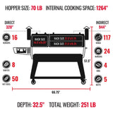 Recteq DUALFIRE 1200