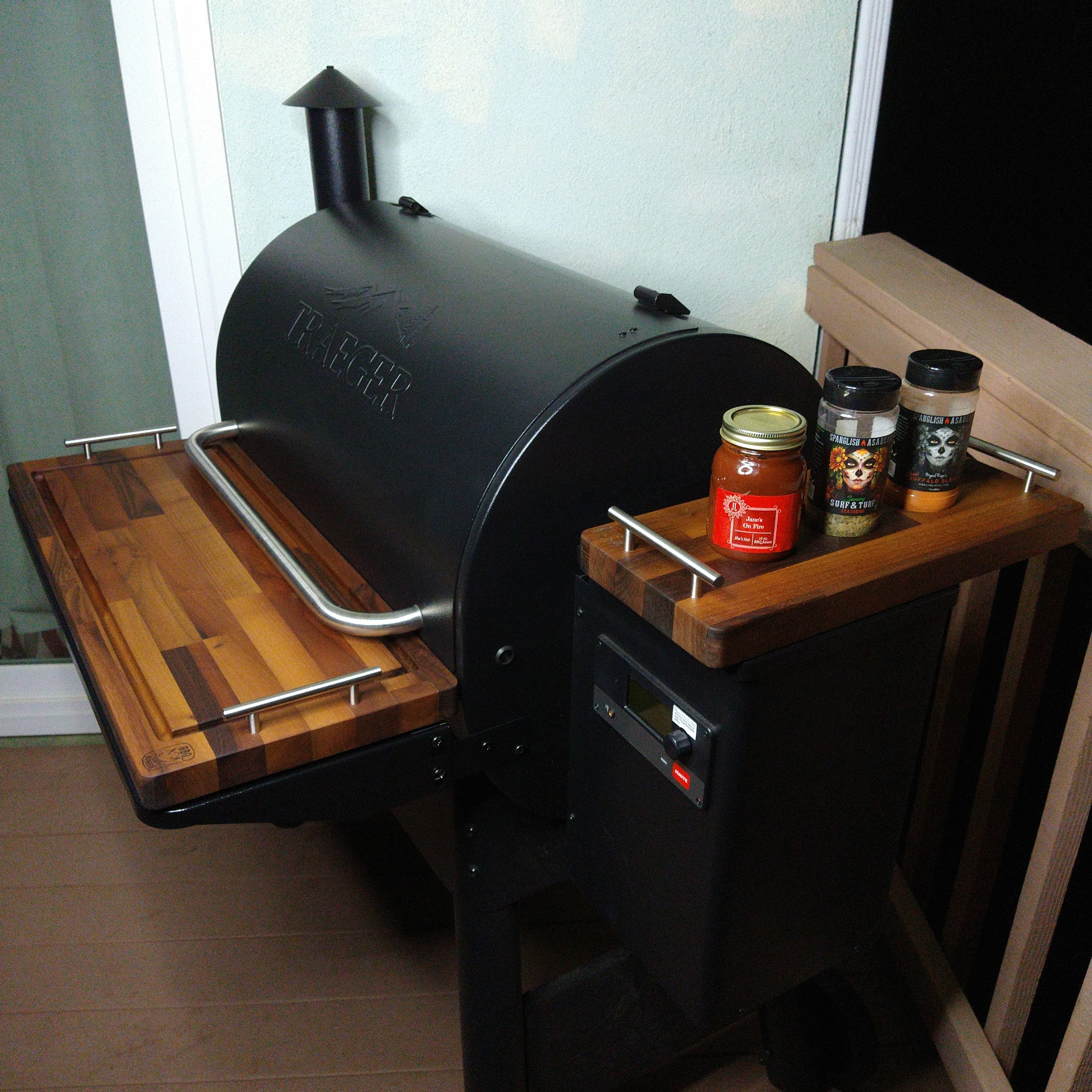 BBQ Boards®, Traeger Pro 780 Pair, Front & Pellet Bin Boards (Sold As A Pair)