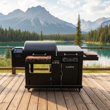 BBQ Boards™ for Blackstone Pellet Grill Combo - Front & Side Boards (Sold As A Matching Pair)
