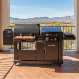 BBQ Boards™ for Blackstone Pellet Grill Combo - Front & Side Boards (Sold As A Matching Pair)