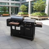 BBQ Boards™ for Blackstone Pellet Grill Combo - Front & Side Boards (Sold As A Matching Pair)