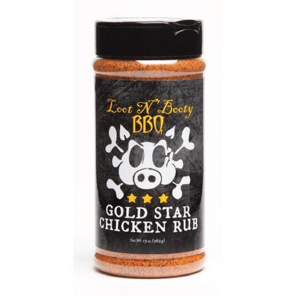 Loot N' Booty - Gold Star Chicken Rub Loot N' Booty