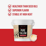 100% Pure Beef Tallow (7 lb Gallon Pail)