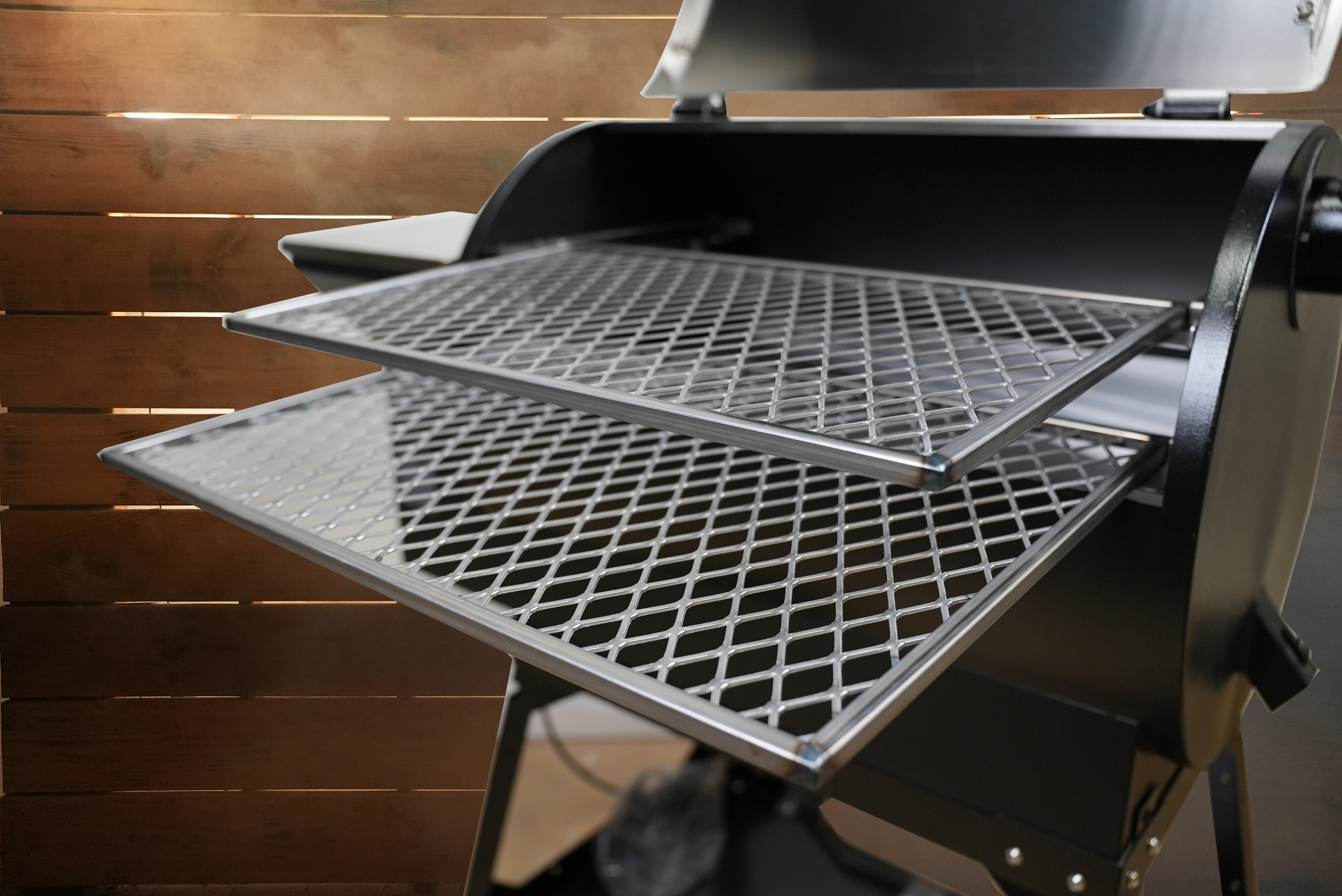 Grey Grill Rack Silverbac Grilla Grills PMG Gen2 Rack System - 2 Racks – Pimp My Grill