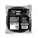 Smoker Gasket Seals Self-Adhesive High Temp Sealing , Grill Gaskets Tape 15ft