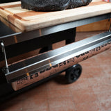 Tactical Stainless Folding Front Shelf for Camp Chef Woodwind 36 / Pro 36 / CL 36