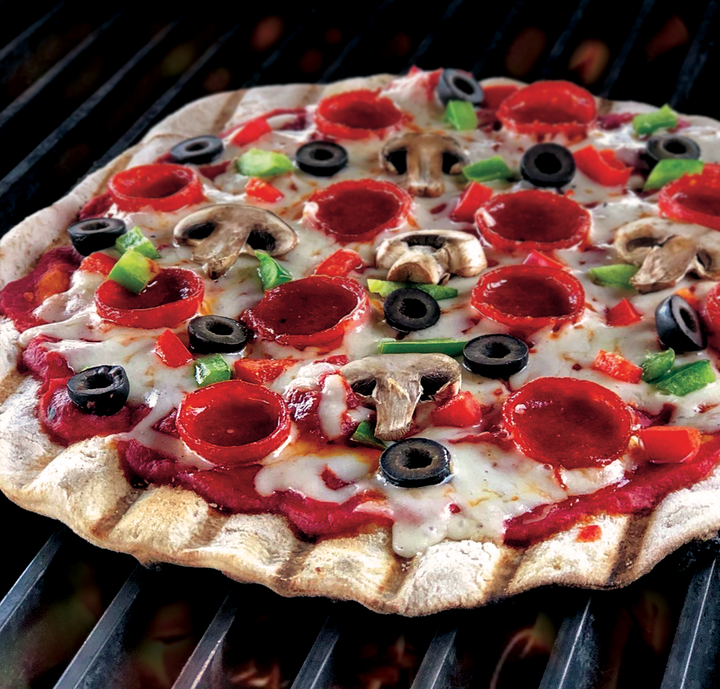 Outdoor Grilling Pizza Dough.