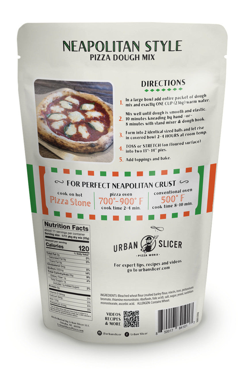 Neapolitan Style Pizza Dough.